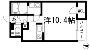 クレイノ宝塚東の物件間取画像